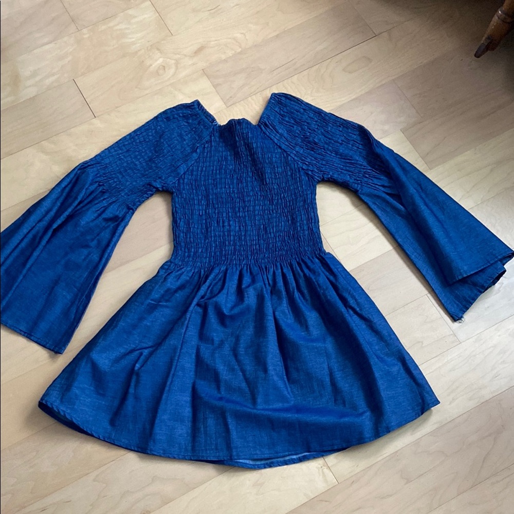 Stylish Denim Mini Dress